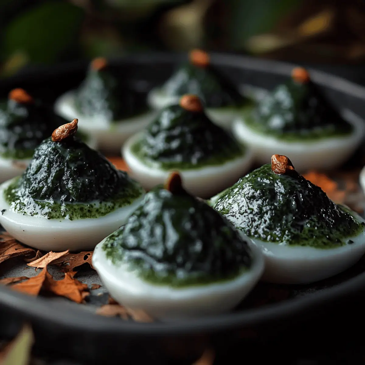 Halloween Deviled Eggs