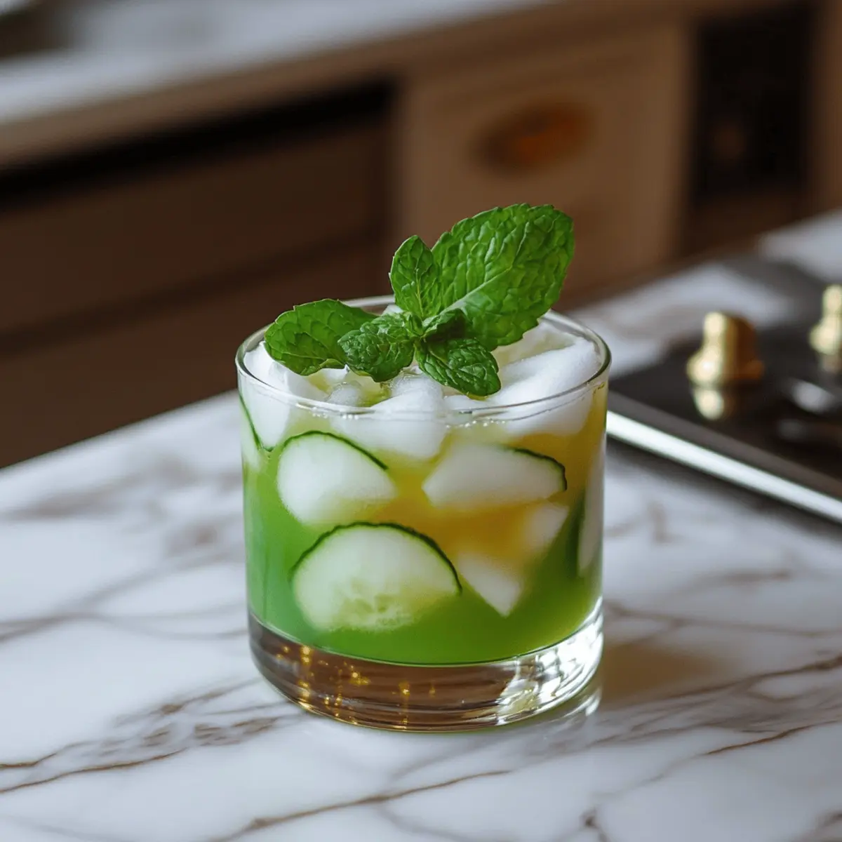 Goblin Green Punch Mocktail