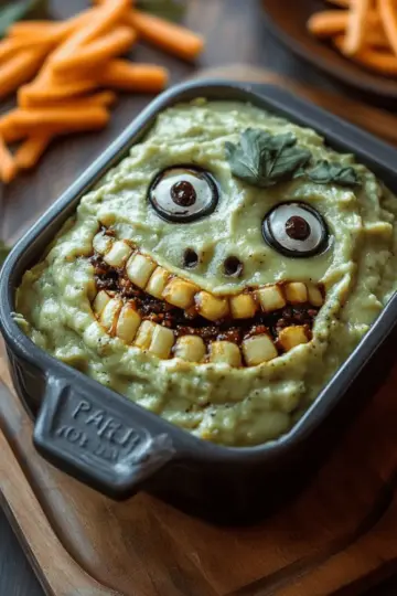 Franken-Spinach Monster Dip