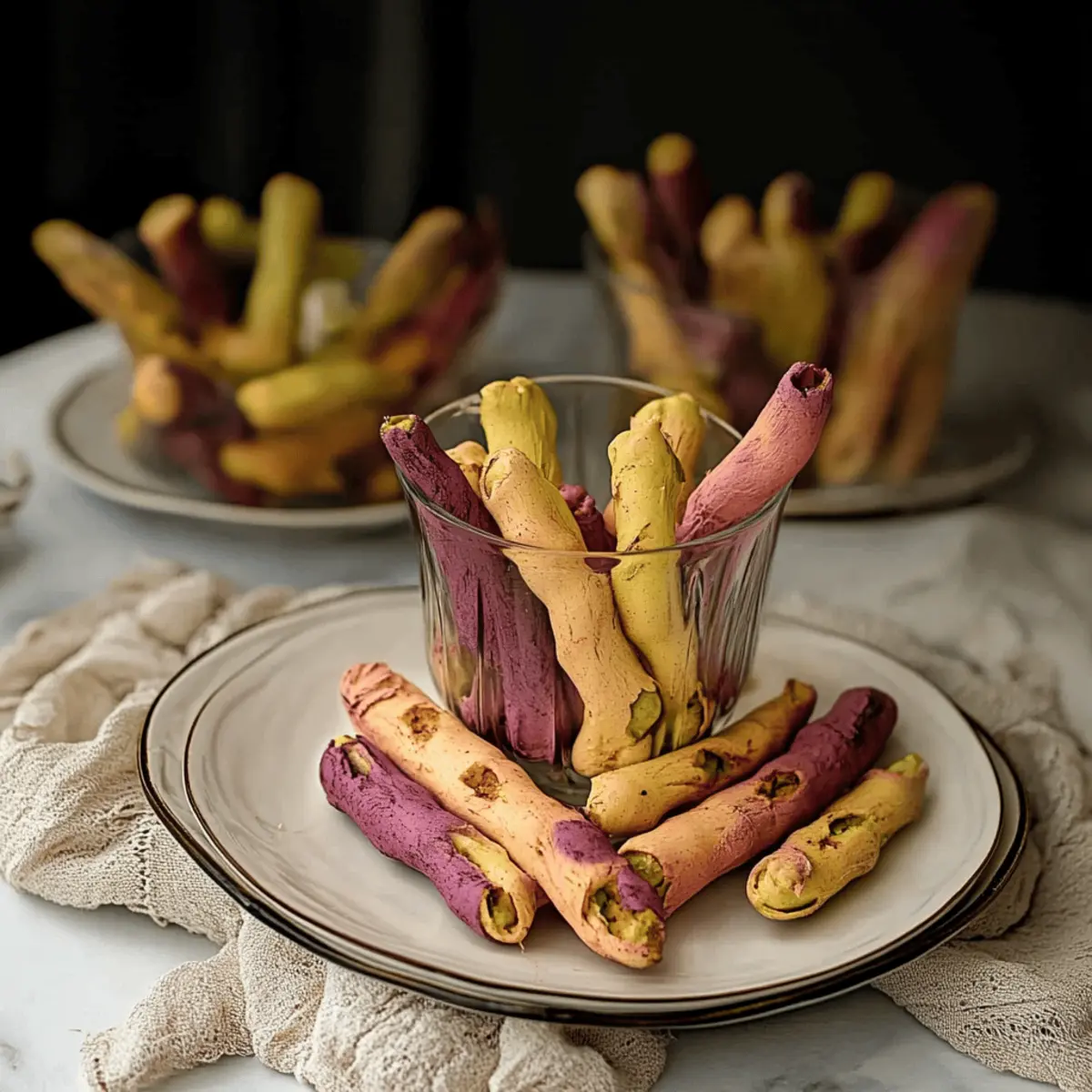 Creepy Witch Finger Cookies