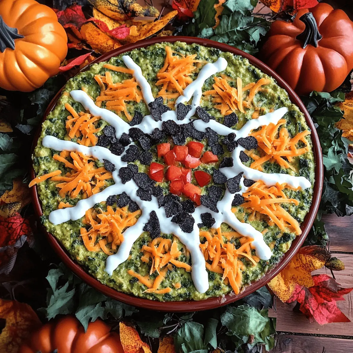 Halloween Taco Dip