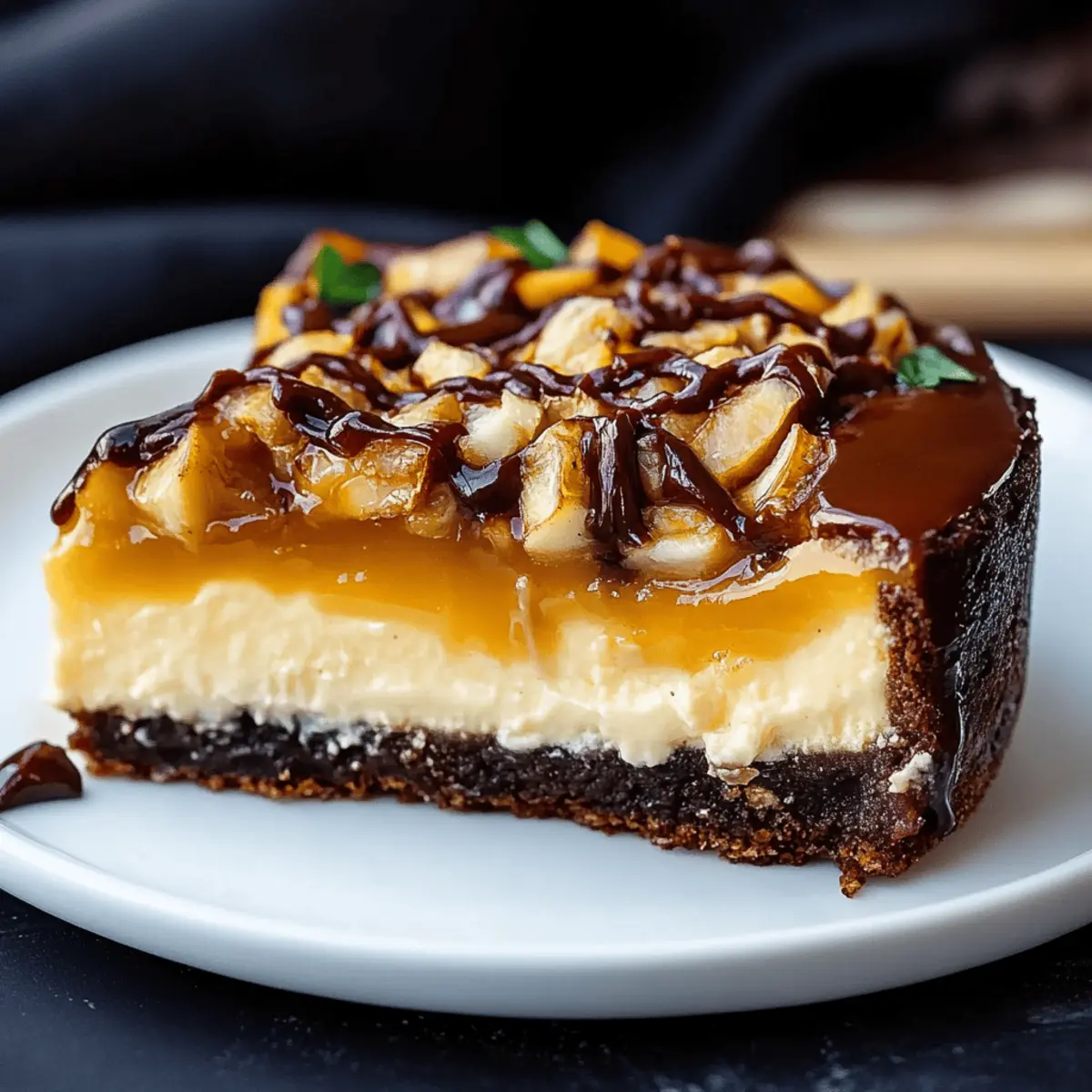 Snickers Cheesecake