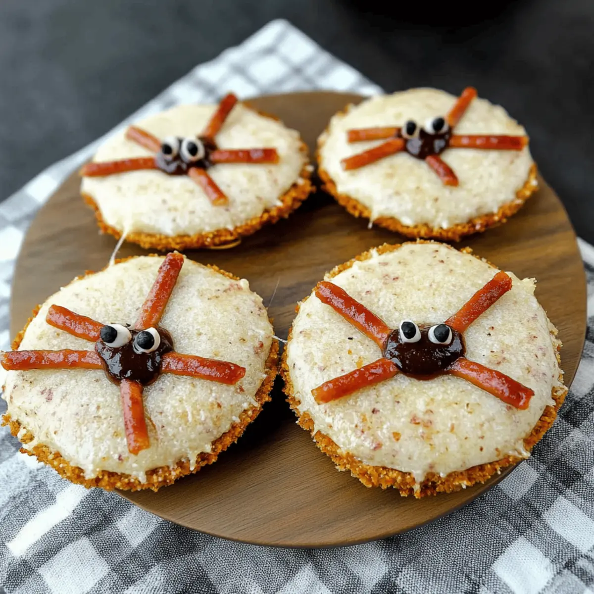 Spooky Spider Sandwiches