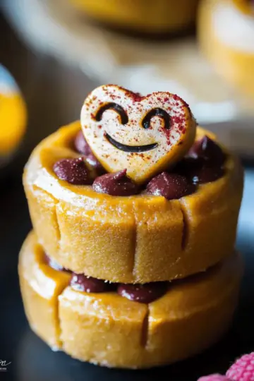Mini Pumpkin Cheesecake Jack-O’-Lanterns