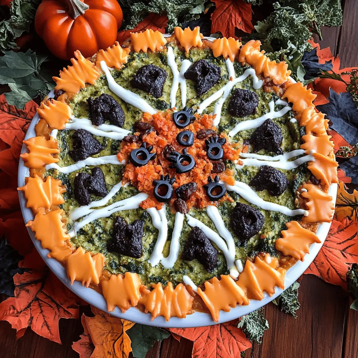 Halloween Taco Dip