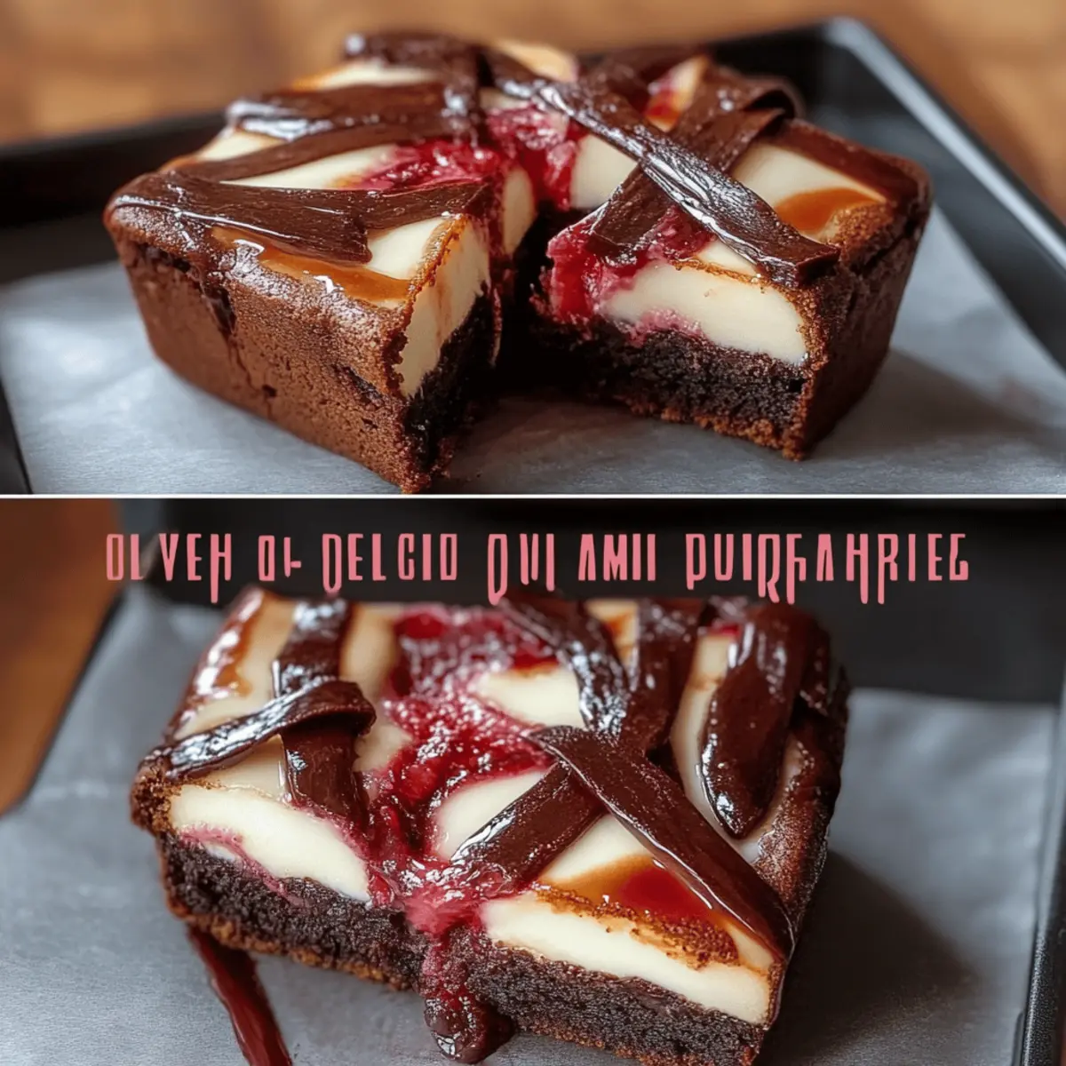Vampire Brownies