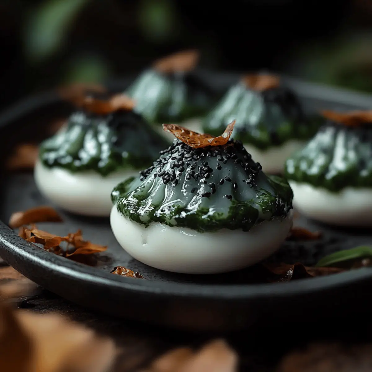 Halloween Deviled Eggs