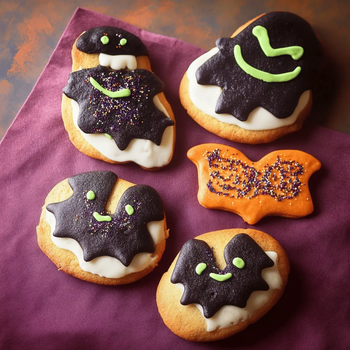 Halloween Decorated Cookies