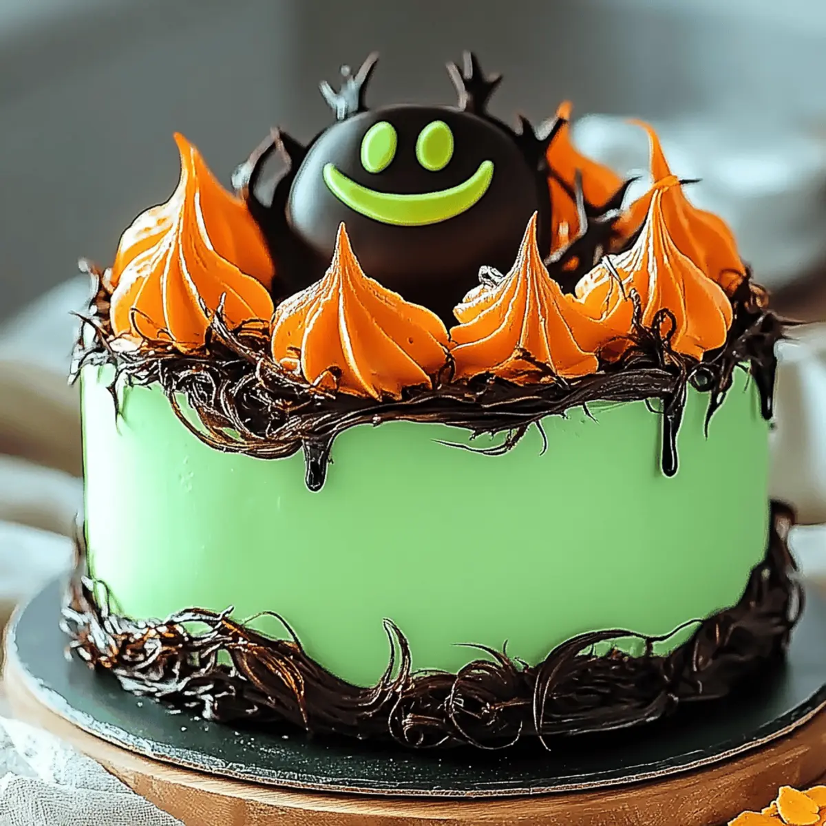 Witch’s Cauldron Cheesecake