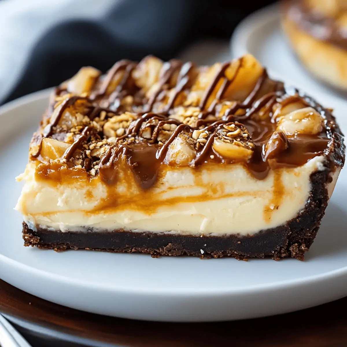 Snickers Cheesecake