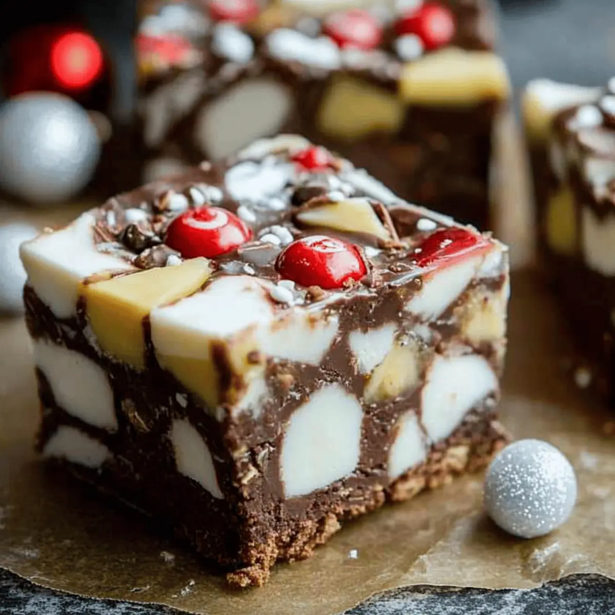 Christmas Rocky Road
