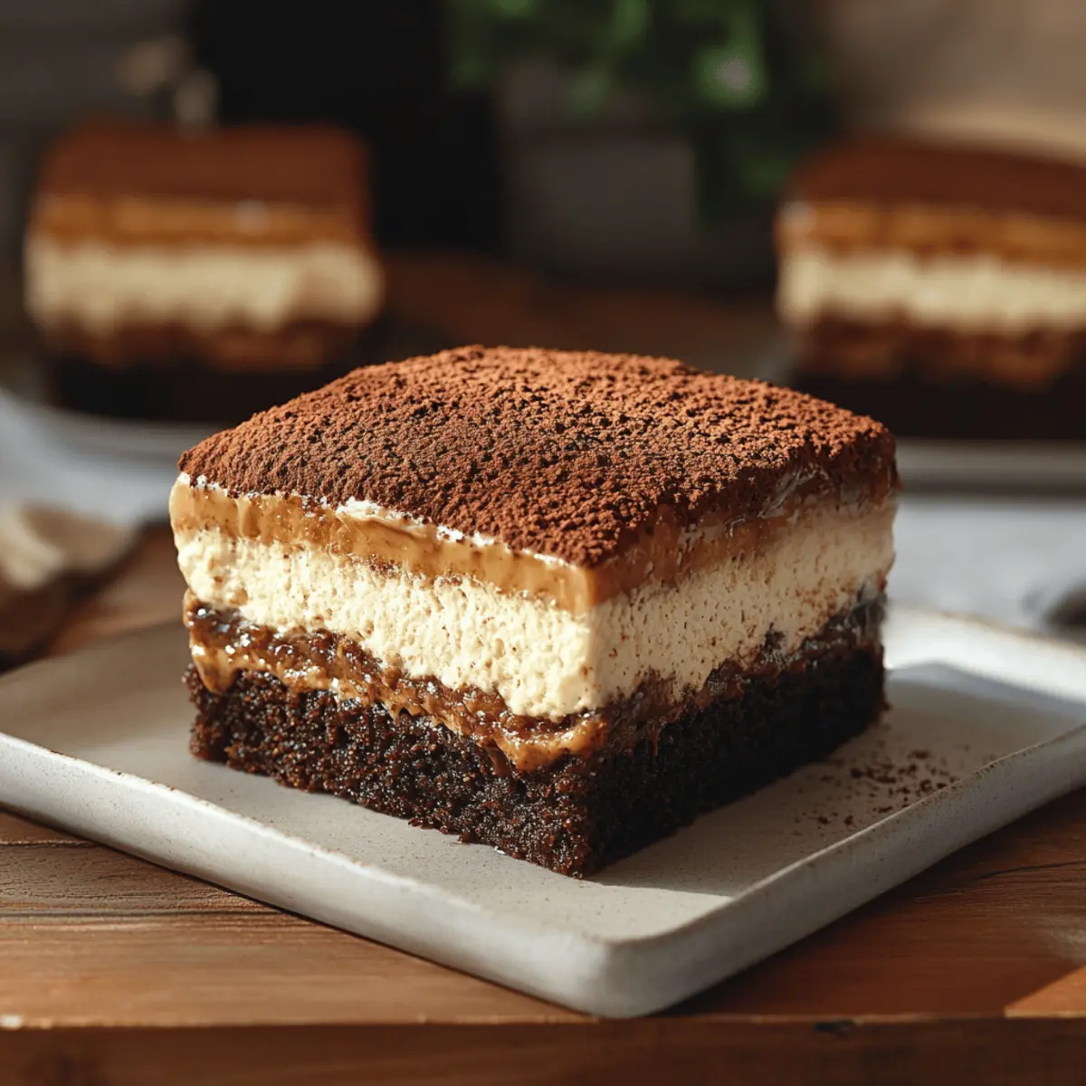 Tiramisu Brownies