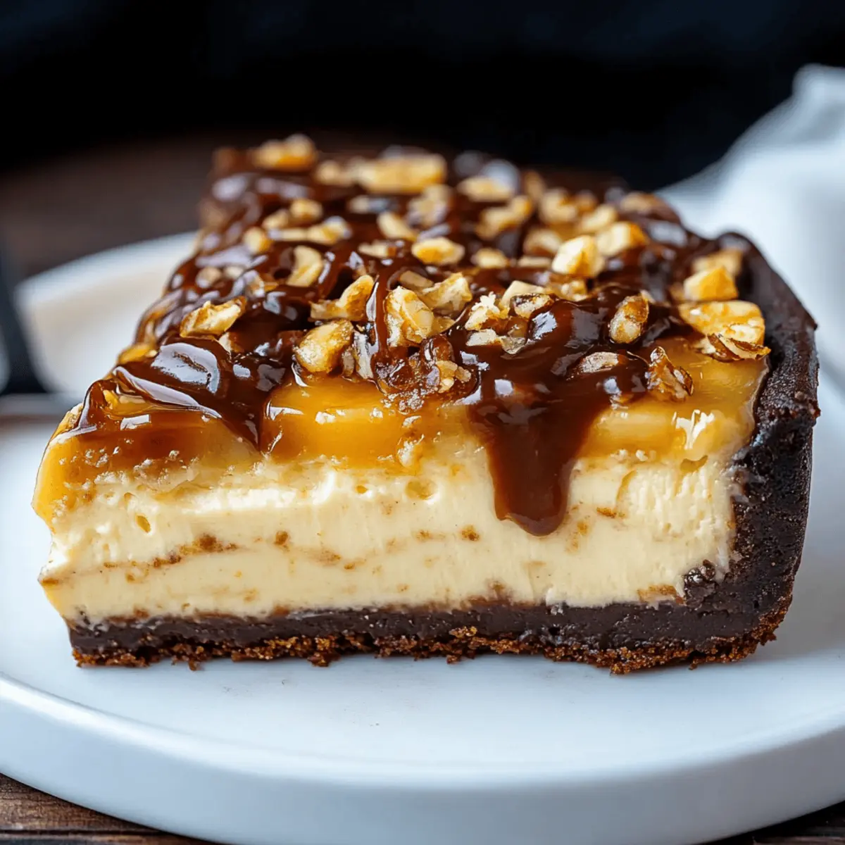 Snickers Cheesecake