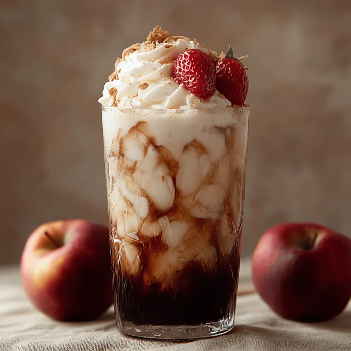 Apple Pie Dirty Soda