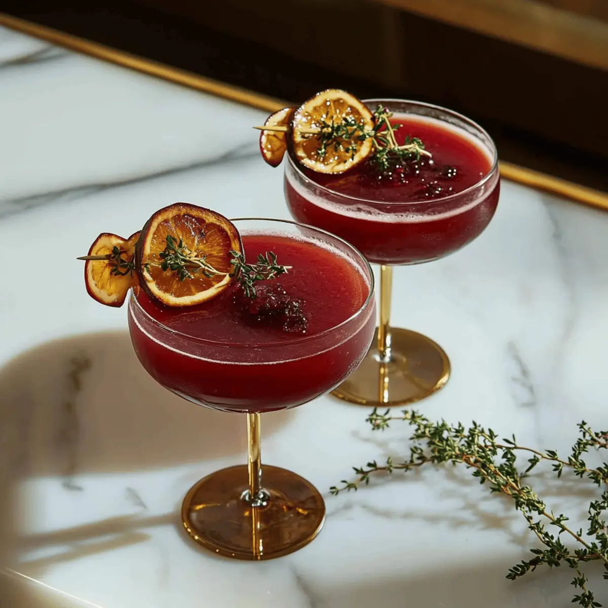 Vampire’s Fig & Thyme Punch