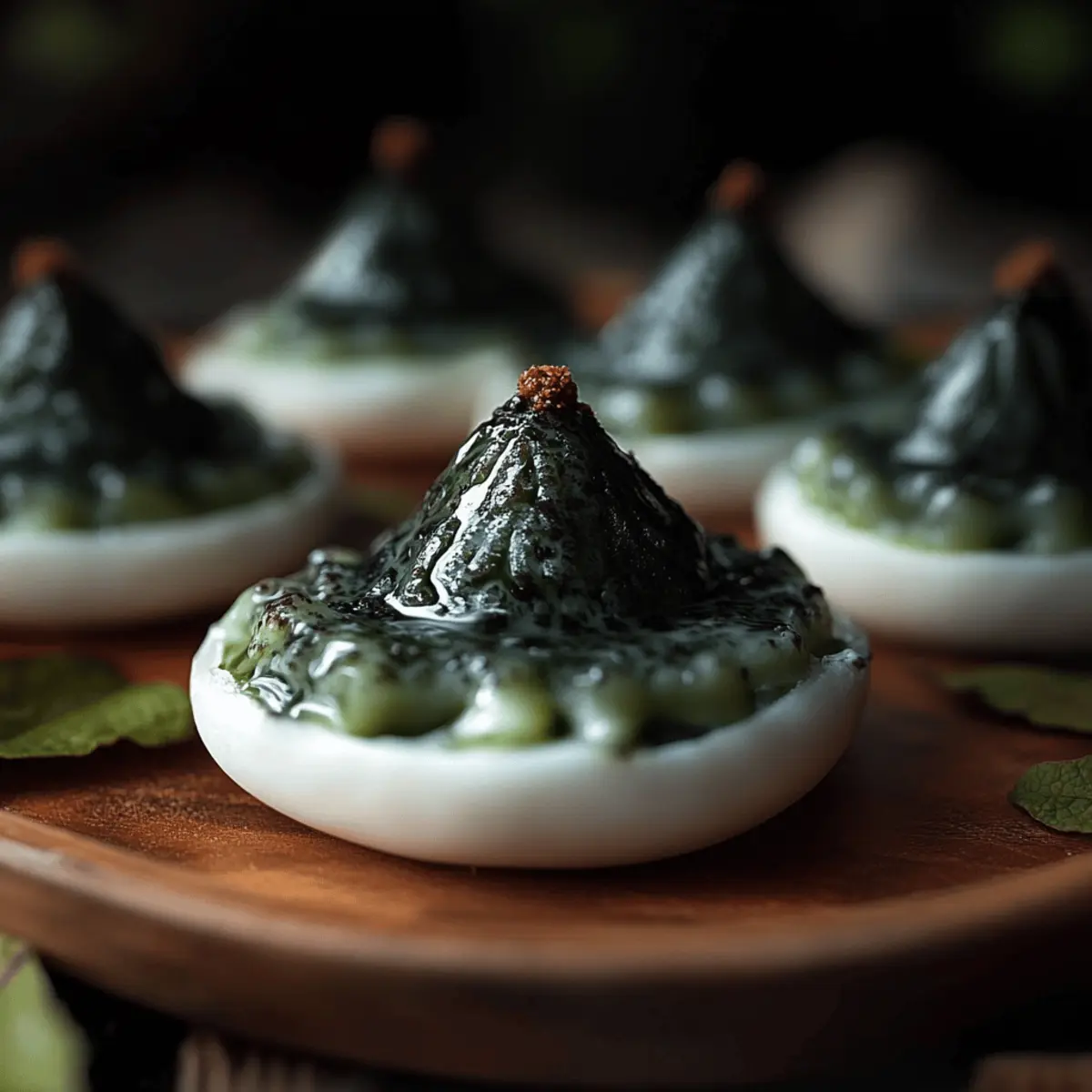 Halloween Deviled Eggs