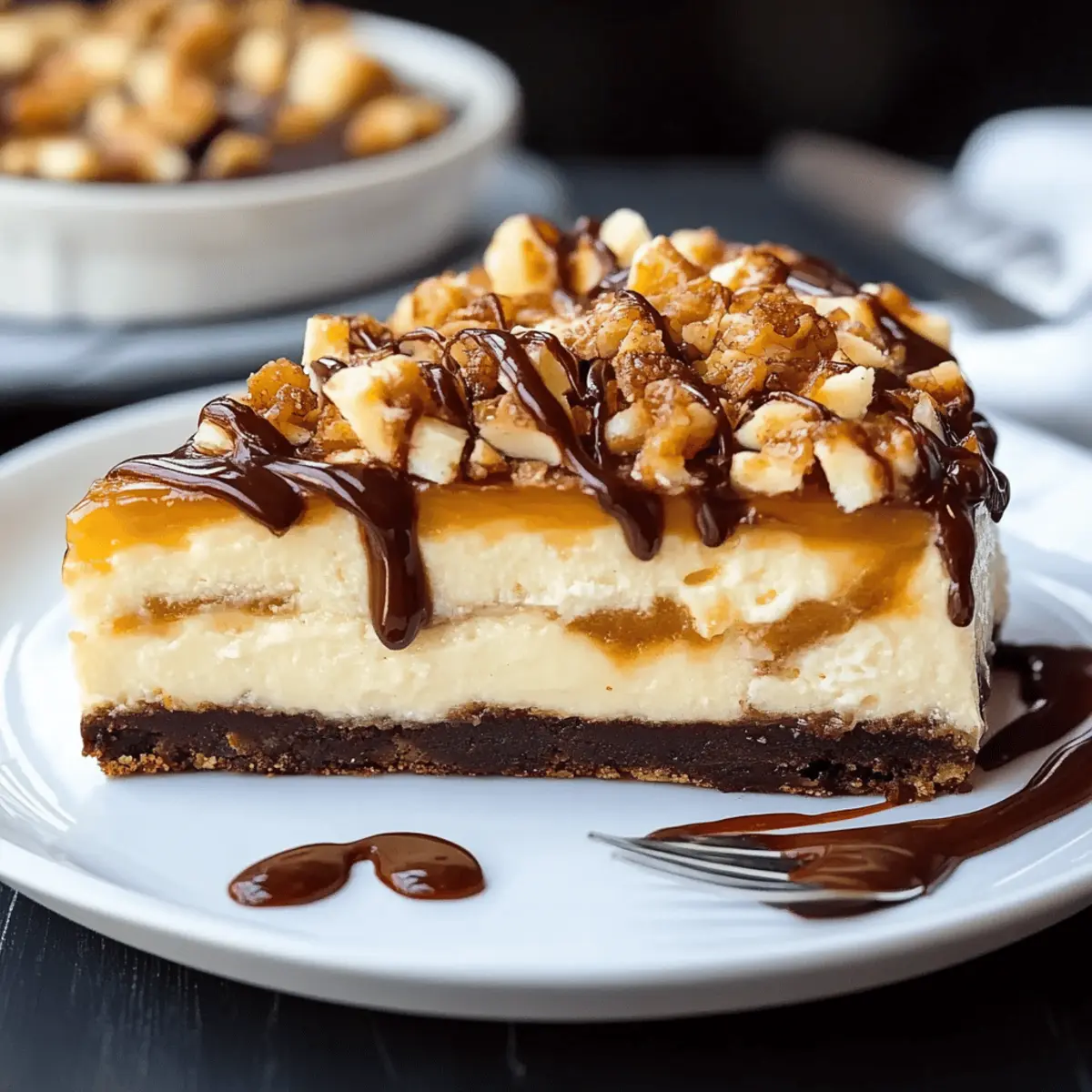 Snickers Cheesecake
