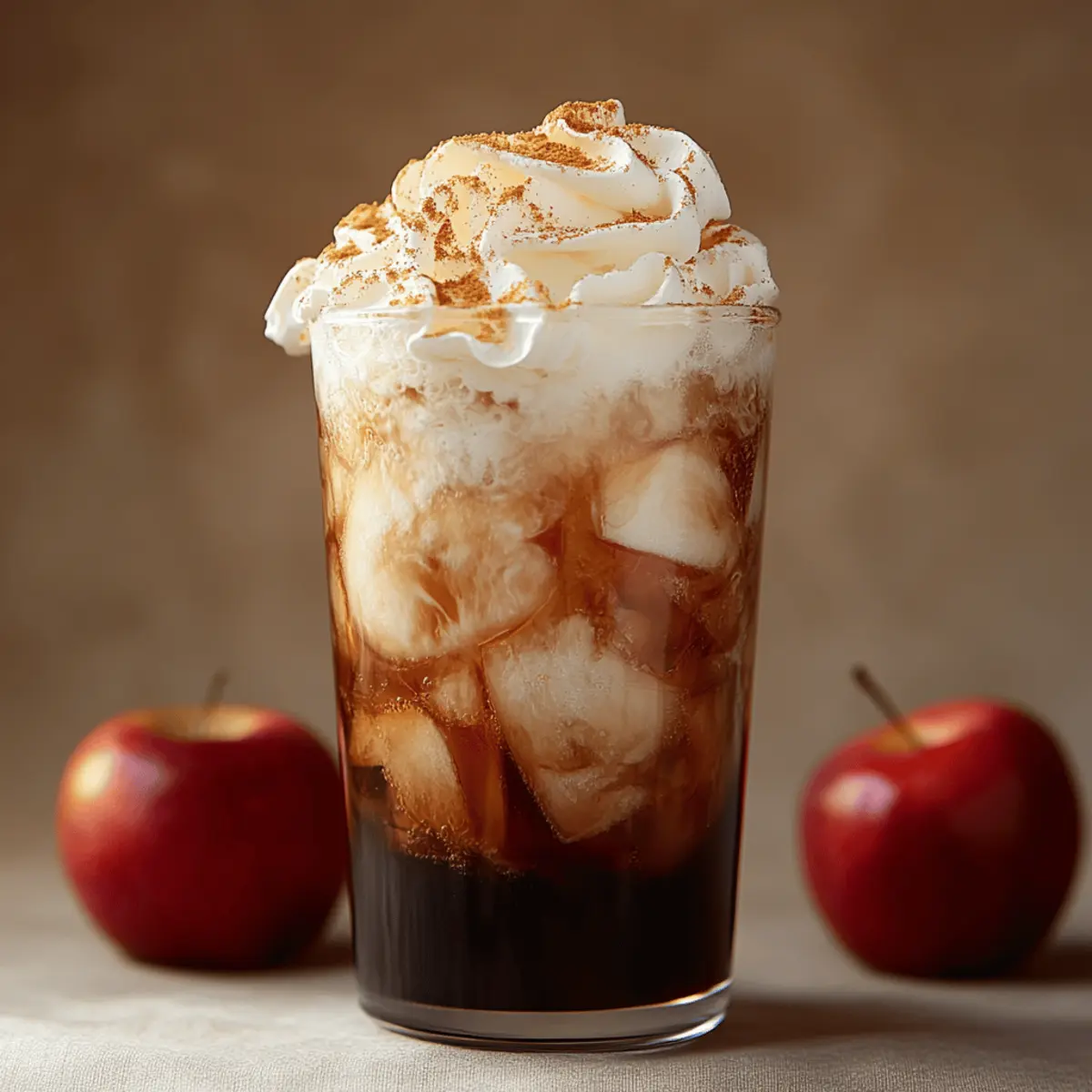 Apple Pie Dirty Soda