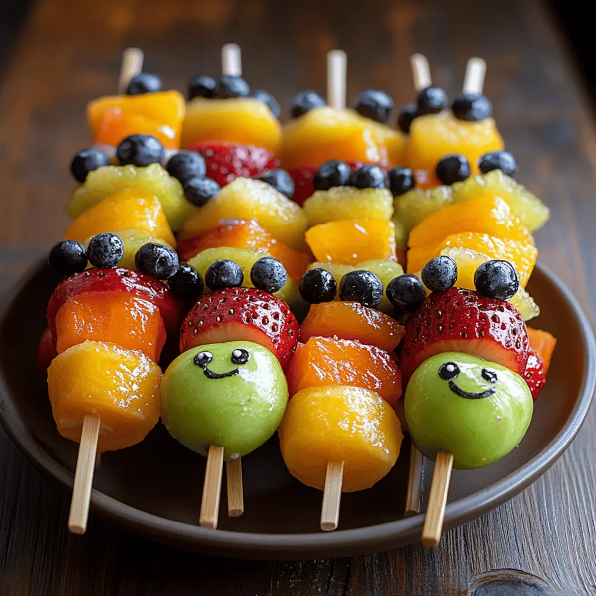 Monster Fruit Skewers