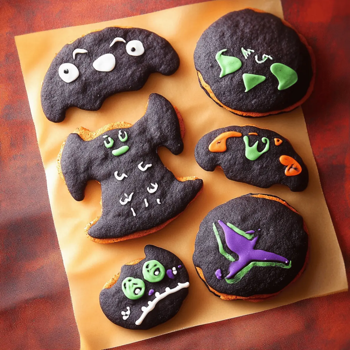 Halloween Decorated Cookies