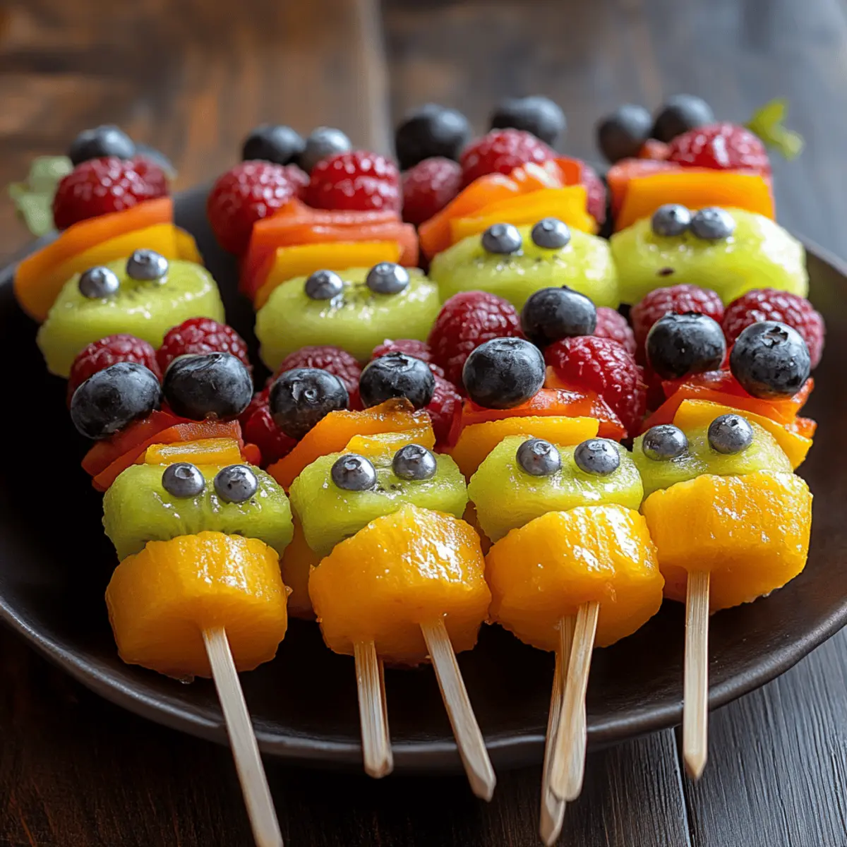 Monster Fruit Skewers