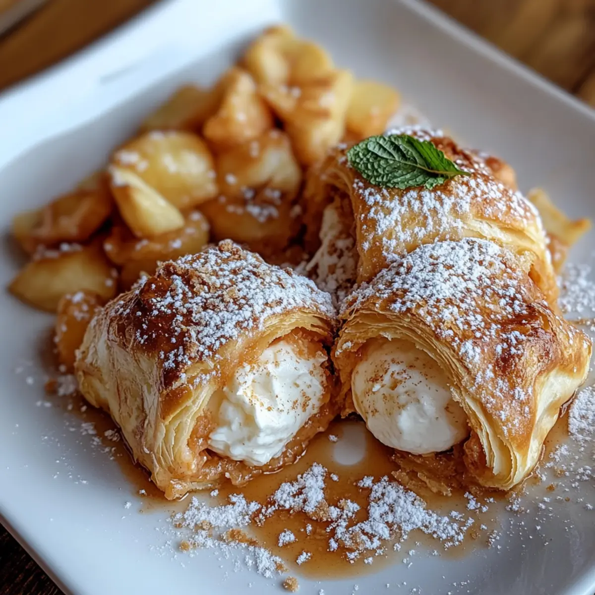 Air Fryer Apple Pie Bombs