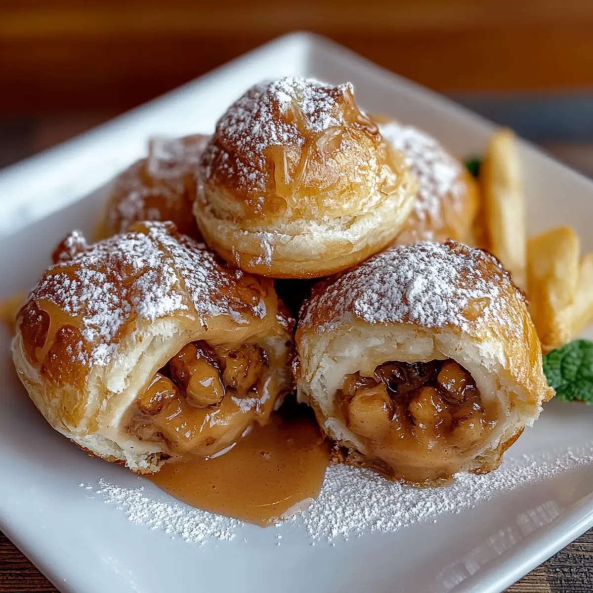 Air Fryer Apple Pie Bombs
