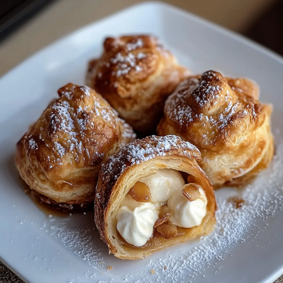 Air Fryer Apple Pie Bombs