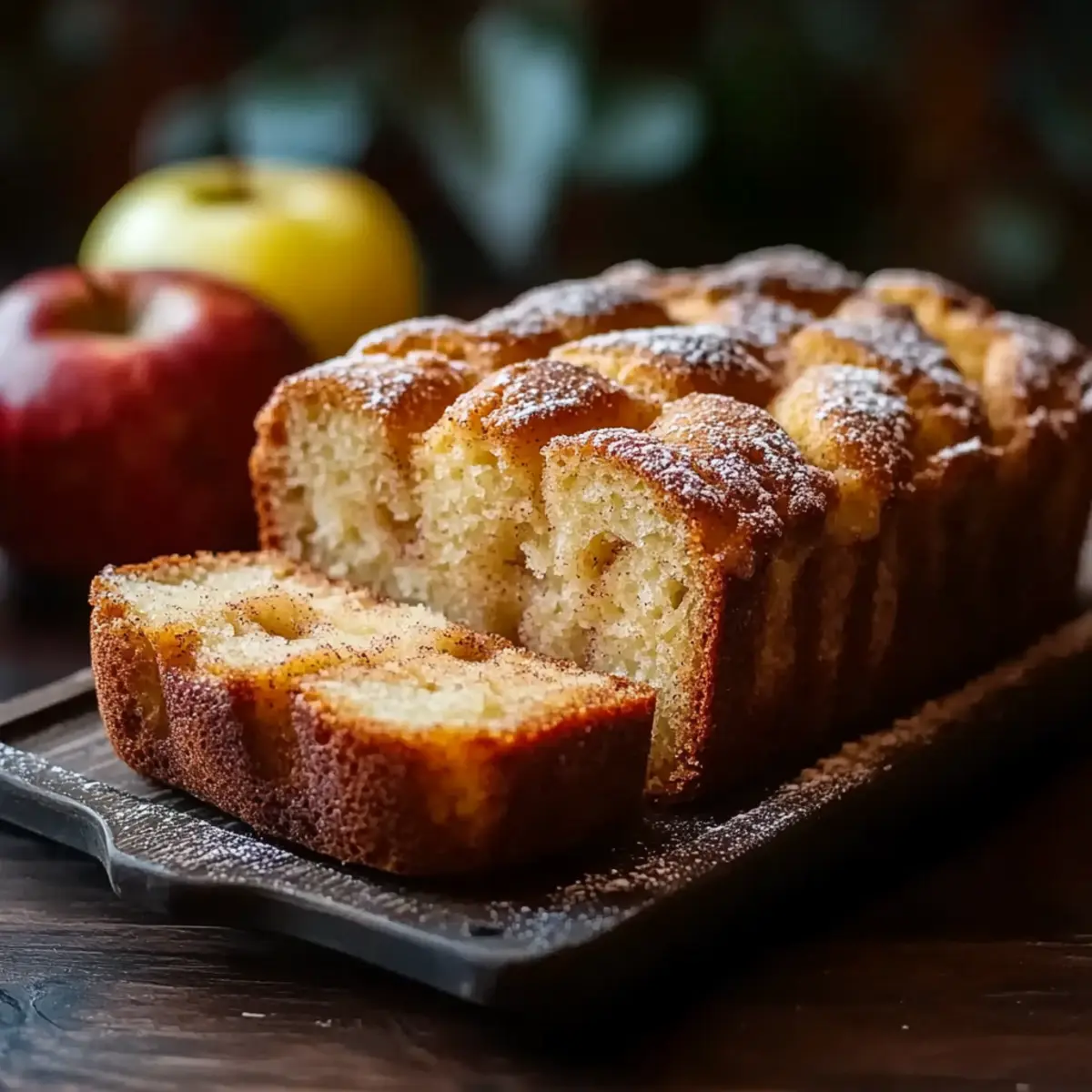 Apple Cider Cinnamon Bread