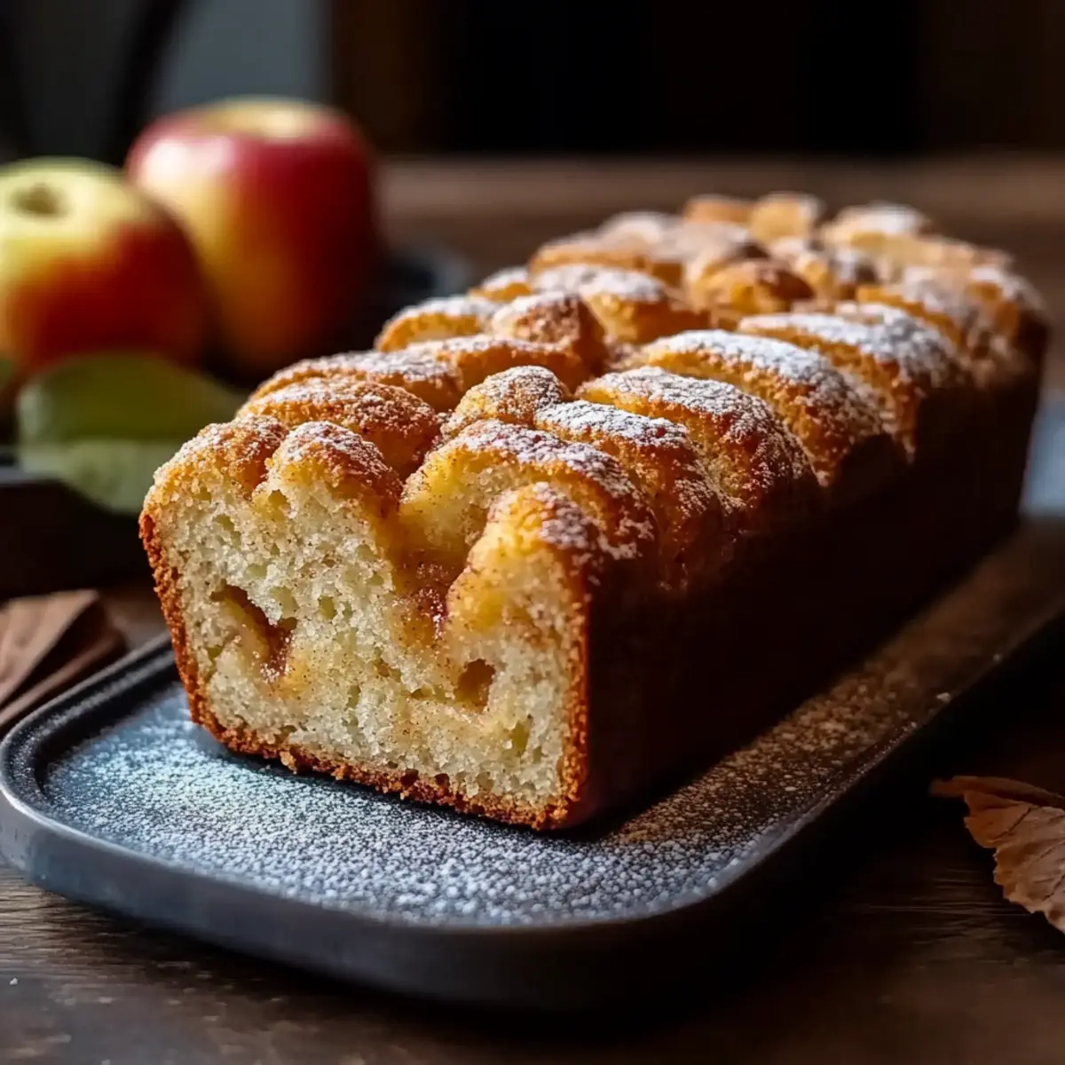Apple Cider Cinnamon Bread