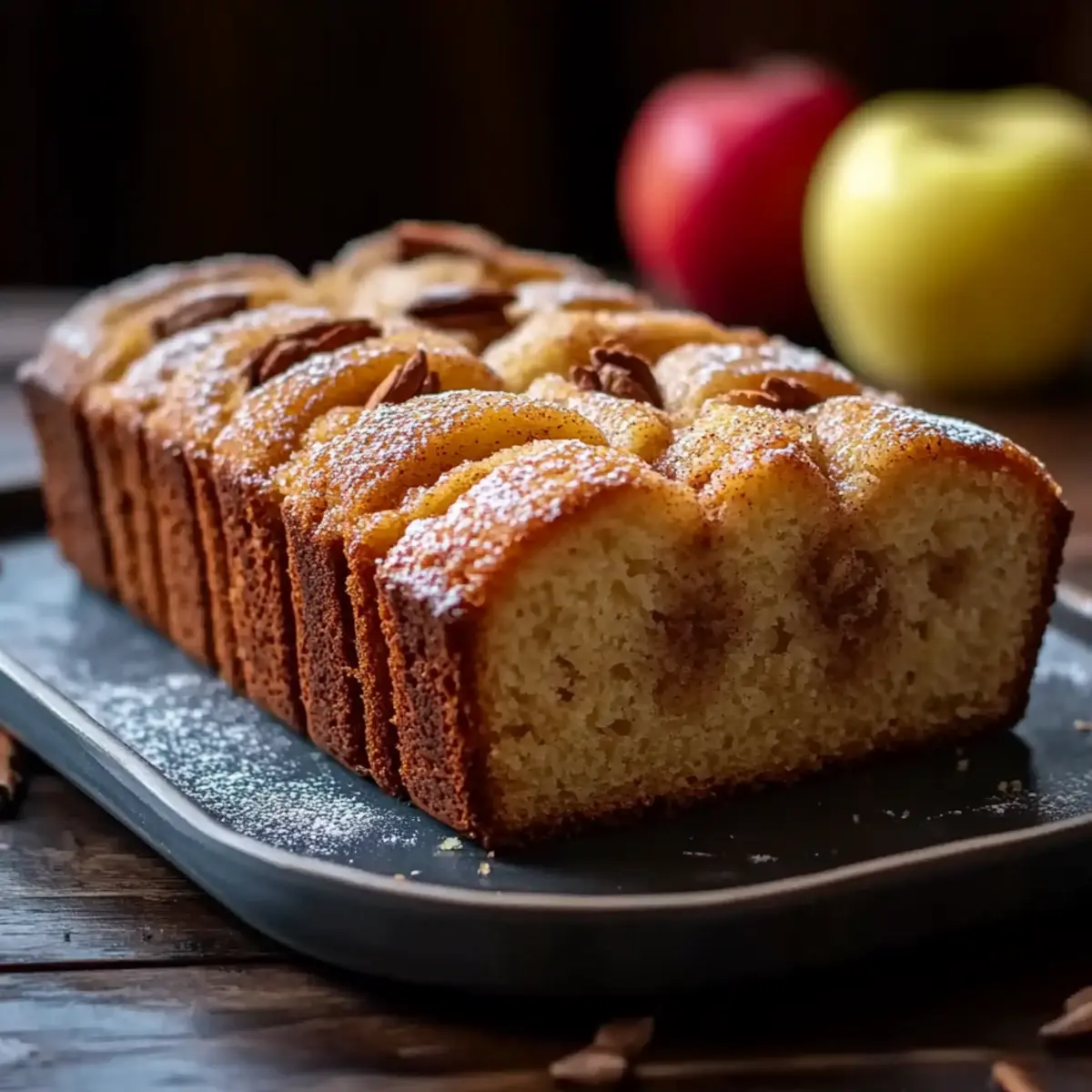Apple Cider Cinnamon Bread