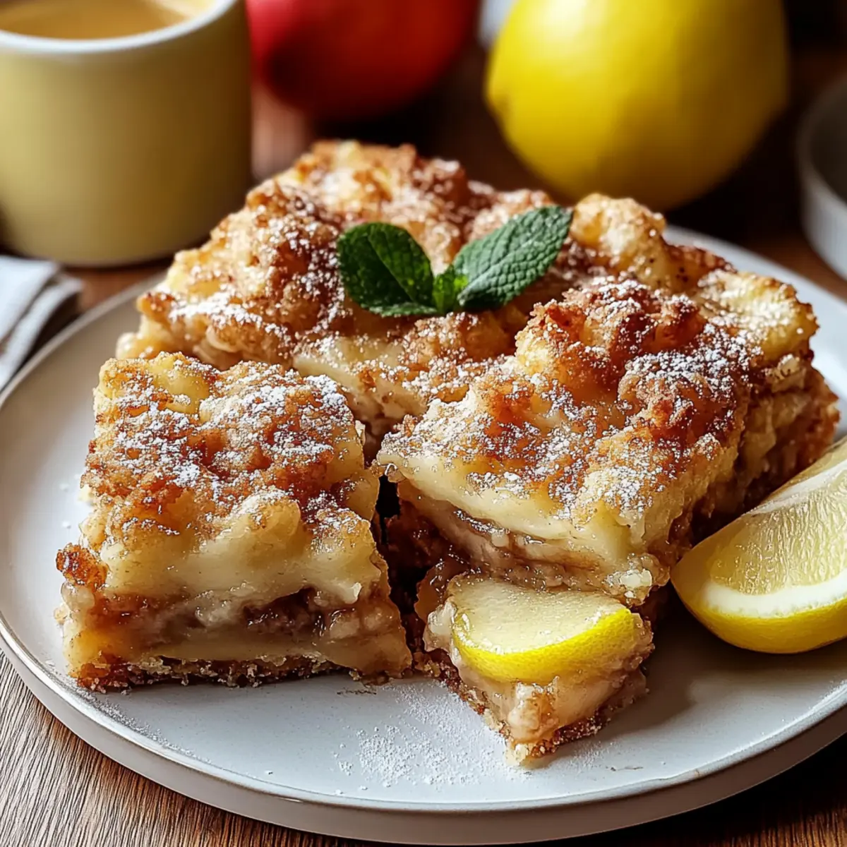 Apple Pie Bars