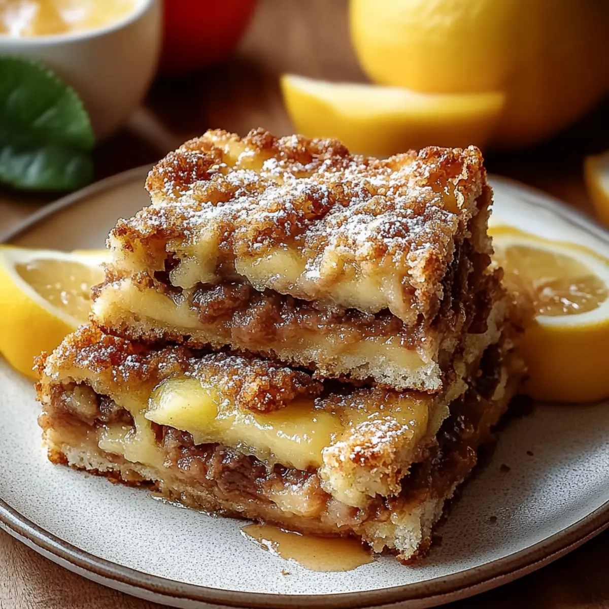 Apple Pie Bars