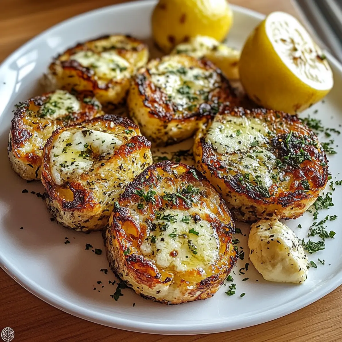 Baked Feta Potatoes