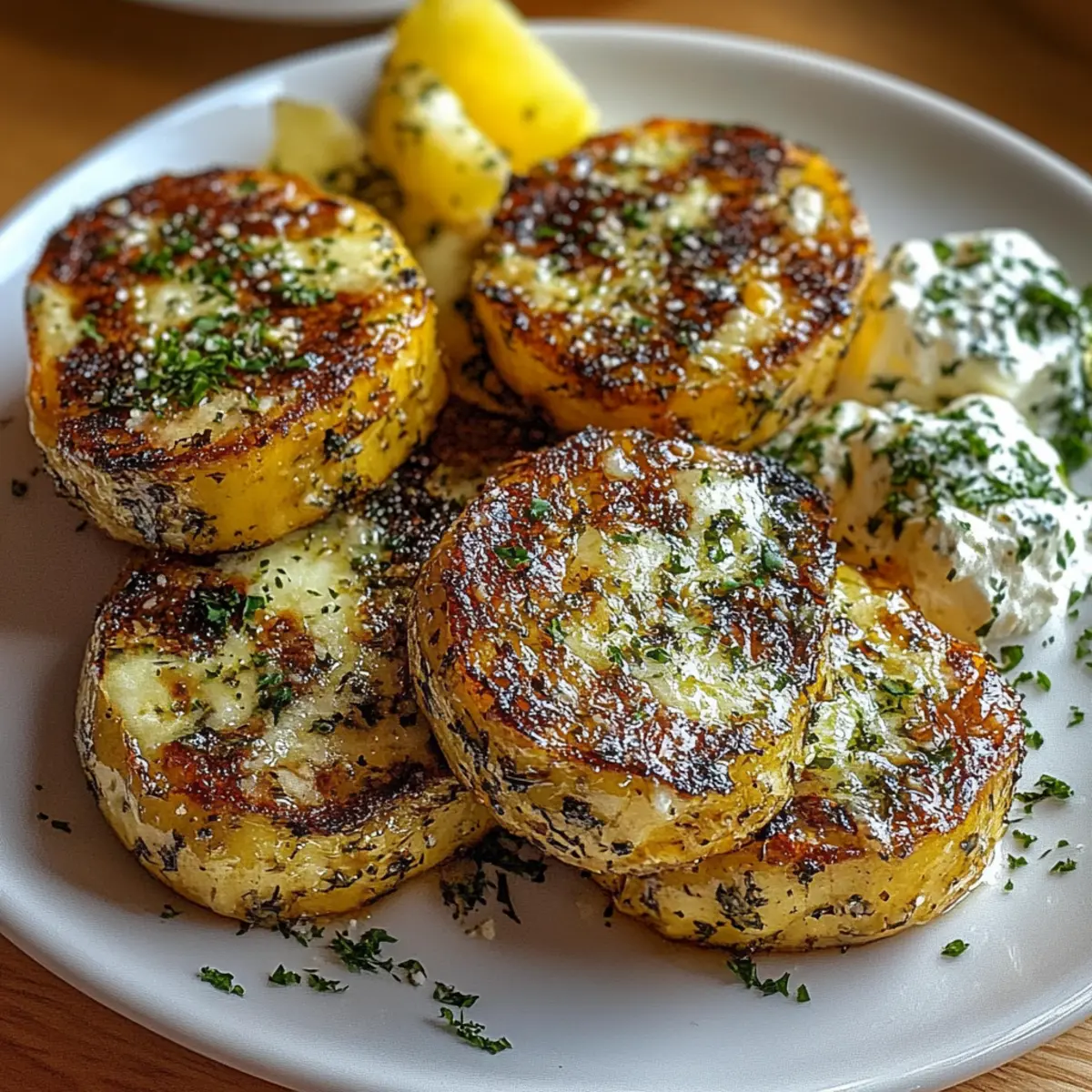 Baked Feta Potatoes