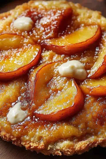 Brown Sugar Peach Cobbler