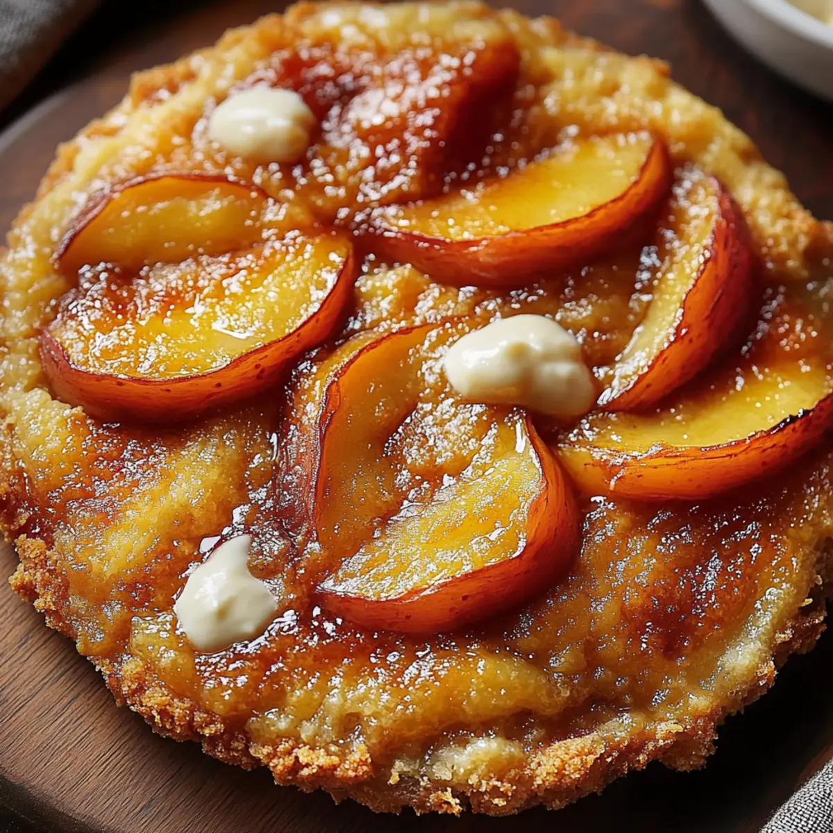 Brown Sugar Peach Cobbler