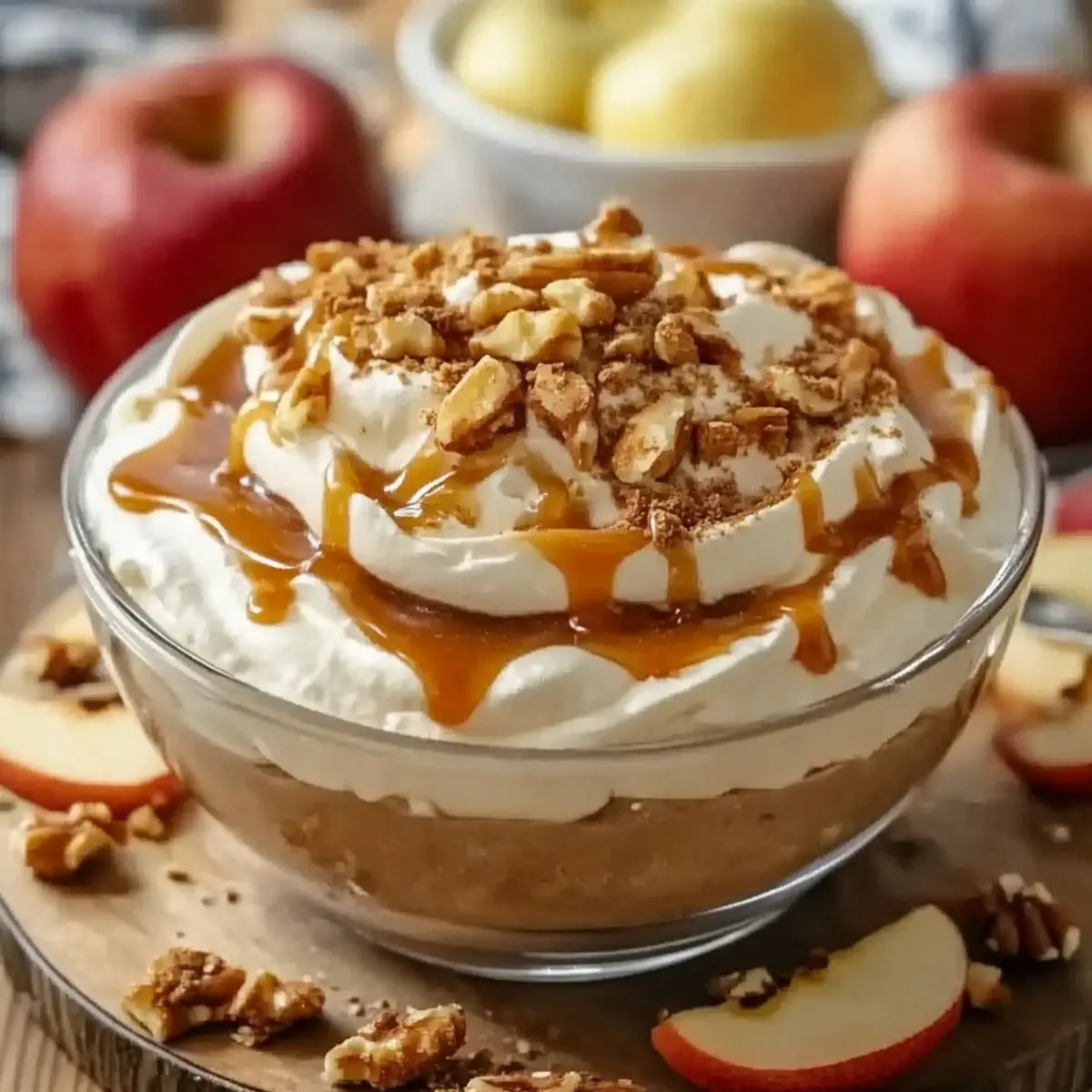 Caramel Apple Cheesecake Dip