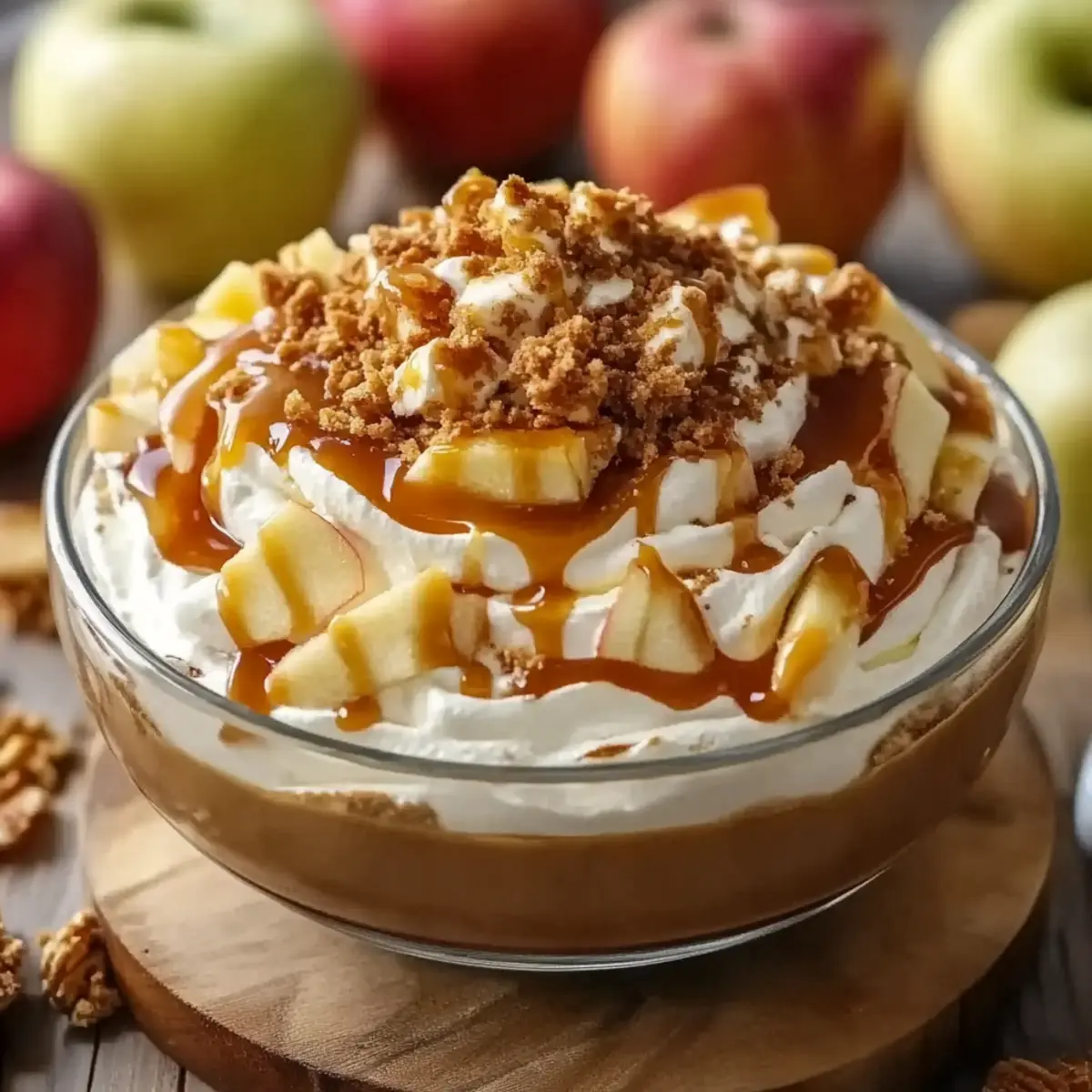 Caramel Apple Cheesecake Dip