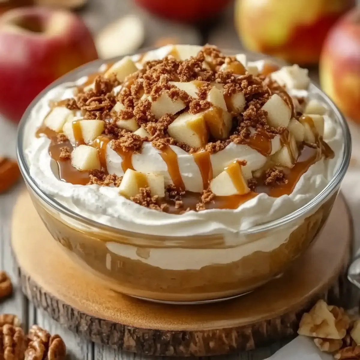 Caramel Apple Cheesecake Dip