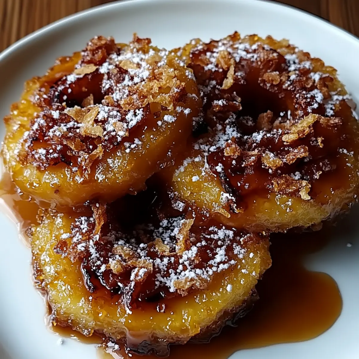Caramelized Baked Apple Samoas