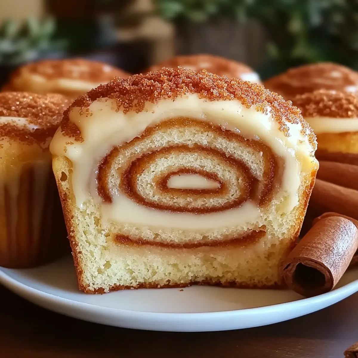 Cinnamon Roll Cupcakes