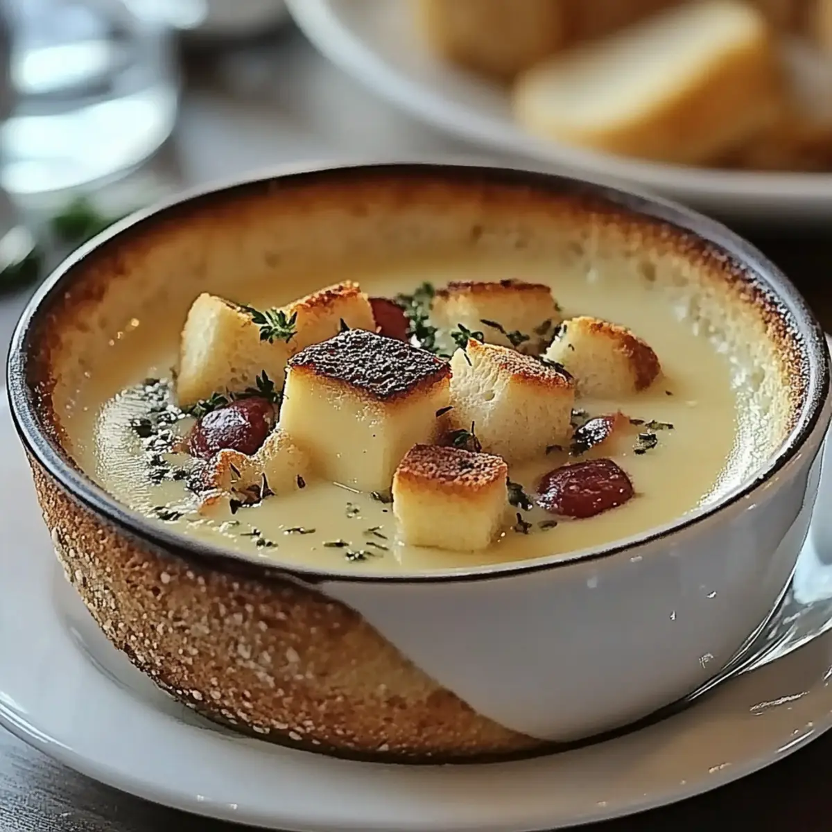 Country French Garlic Soup