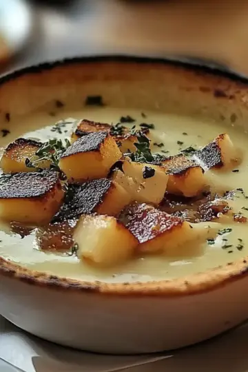 Country French Garlic Soup