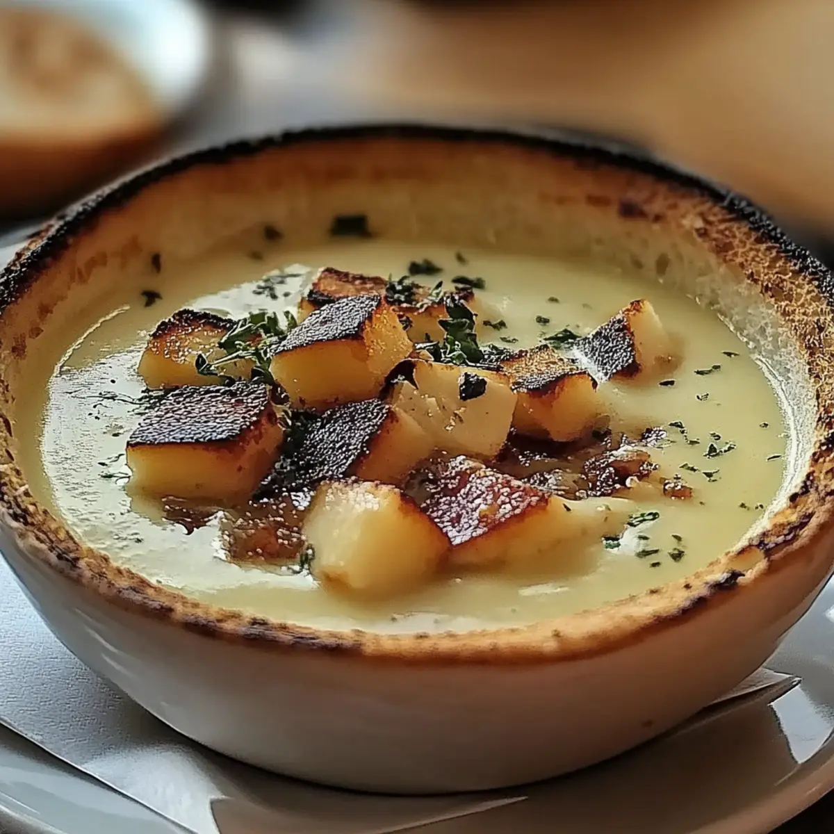 Country French Garlic Soup