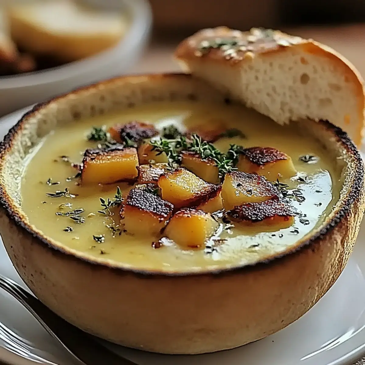 Country French Garlic Soup