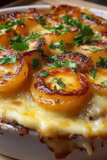 Creamy Cheesy Au Gratin Potatoes