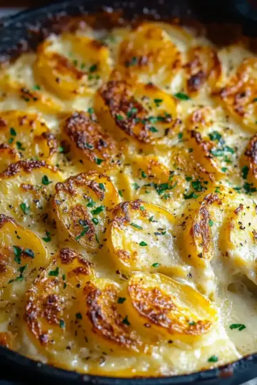 Creamy Cheesy Potato Gratin