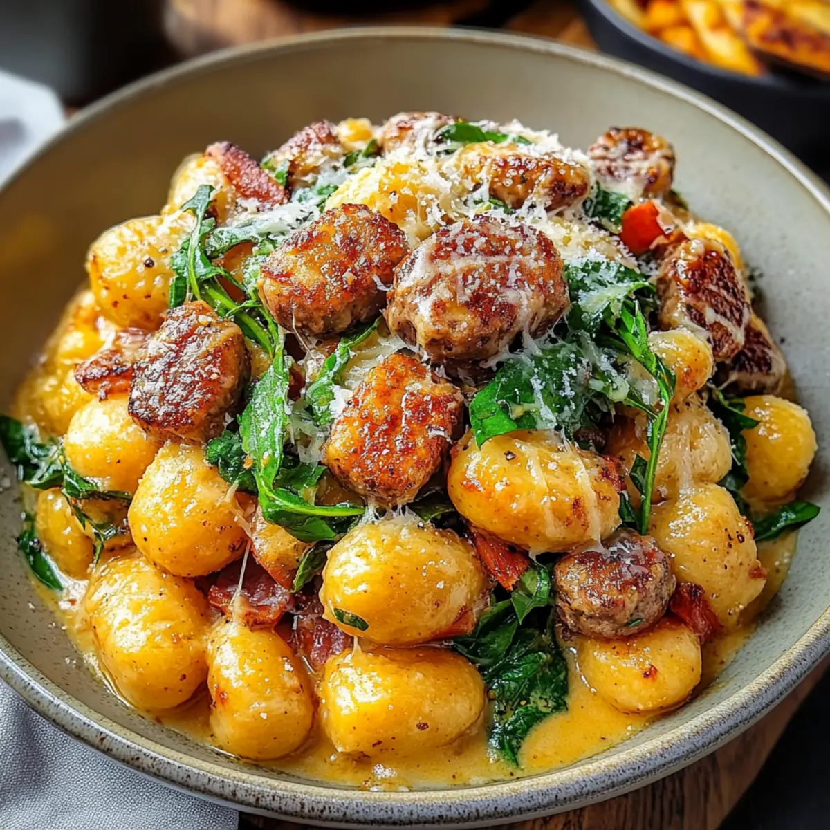 Creamy Pumpkin Gnocchi