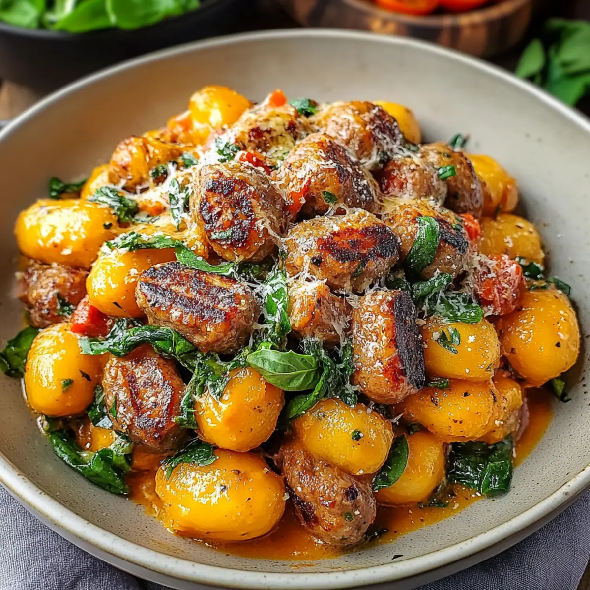 Creamy Pumpkin Gnocchi